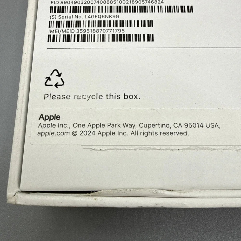 Apple iPhone 16 Pro Max 256GB Desert Titanium (BOX ONLY)